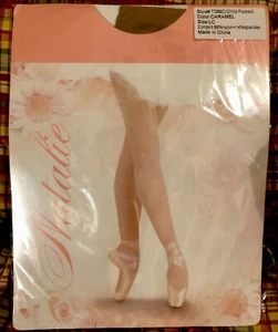 Medias de baile Natalie Childs con patas caramelo LC grandes T099C - Imagen 1 de 2
