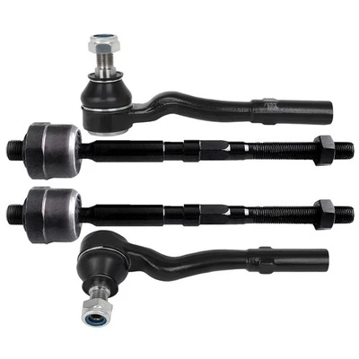 4x Kit de dirección de enlace de extremo de barra de amarre delantera para Mercedes-Benz E350 E63 AMG 2006-2009 Foto 1 de 4