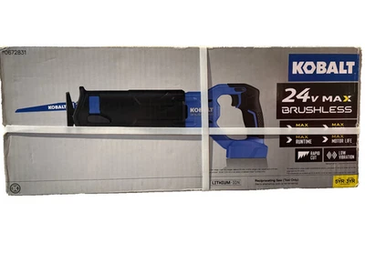 Kobalt 24V Cordless Brushless Reciprocating Saw | TOOL ONLY | KRS 1824B-03 - Image 1 of 4