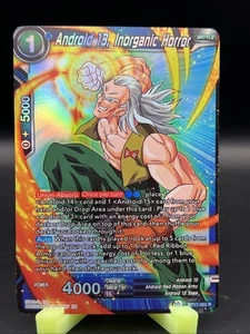Dragon Ball Super Squad Android 13, Inorganic HORROR BT17-052 Rare Halo - Picture 1 of 2