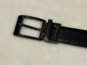 Cinturón Hombre Dickies Reversible Marrón Negro Cuero M 26 28 Excelente Estado - Imagen 1 de 6