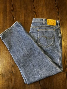 Vintage Lee Jeans Men's Blue Denim Tag 44x30 Regular Fit USA Made (Fits 42x27) - Picture 1 of 12