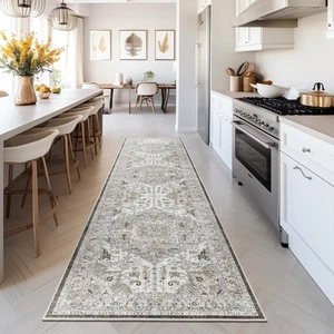 Washable Runner Rug - 2x8 Runners for Hallways Kitchen Non-Slip Runner Rugs ... - Picture 1 of 7