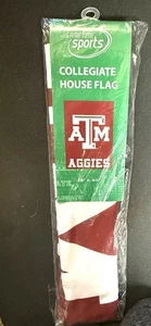 New Texas A &M University Aggies 40x28” nylon flag Double Sided Evergreen NCAA - Picture 1 of 6