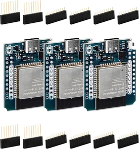 3 Stück für ESP32 Mini USB C für ESP32 NodeMCU WiFi Bluthooth Modul En - Bild 1 von 7