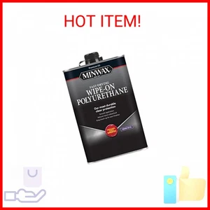 Minwax 40910000 Wipe-On Poly, Pint, Satin, 16 Fl Oz - Picture 1 of 2