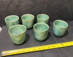 Tazza ceramica Gotek lotto di 6 verde di Gotek Colonia Tovar Studio Venezuela - Foto 1 di 12