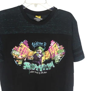 LEGO Batman Movie Shirt Mens Large Black Green Joker Graphic DC Comics - Picture 1 of 16