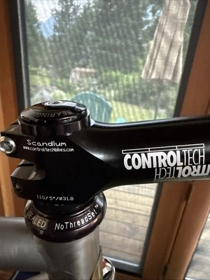 Control Tech Scandium Stem Alloy Stem 110mm 5deg Black. - Image 1 of 4