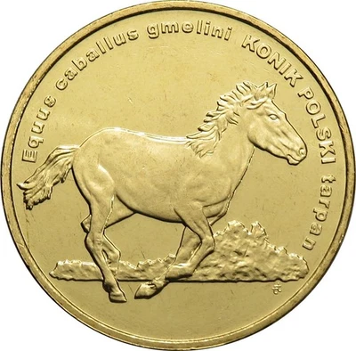 2 zl 2014 - Polen - Polnisches Pferd - Bild 1 von 2