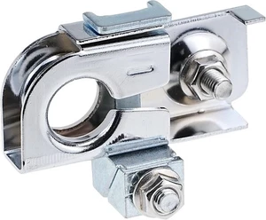 Negative Battery Terminal Clamp w Nuts Compatible with F150 Edge Mustang etc - Picture 1 of 7