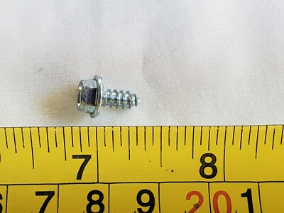 Tornillo panel trasero secadora Amana Whirlpool WP693995, 693995 1/4" cabezal 3/8" L Crs 2264 Foto 1 de 3