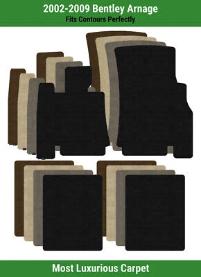 Передние и задние коврики Lloyd Luxe для Bentley Arnage 2002-2009 годов выпуска  - Изображение 1 из 4