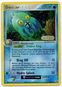 Omastar 23/92 Pokemon TCG EX Legend Maker Reverse Holo Rare Stamped - Bild 1 von 3