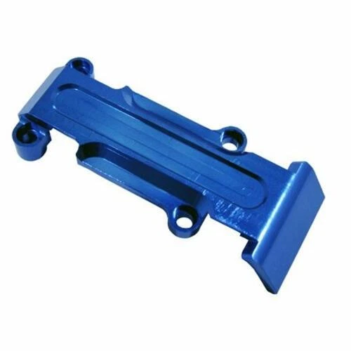 Rear Skid Plate, Blue: 1/16 ERV, SLH - Image 1 of 1