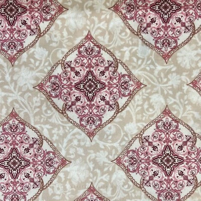 Persian Damask Motif Fabric, 140cm Wide, Upholstery Window Craft, Sold by Yard - Image 1 of 4