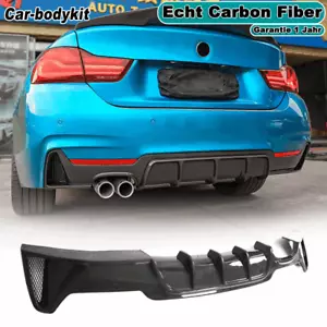 Carbon Heckdiffusor Diffusor Heckschürze für BMW F32 F33 F36 428i 435i M-Paket - Picture 1 of 11