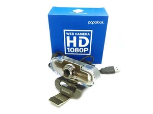 PAPALOOK PA452 WEBCAM 1080P FULL HD with BUILT-IN MICROPHONE - MINT CONDITION - Afbeelding 1 van 3