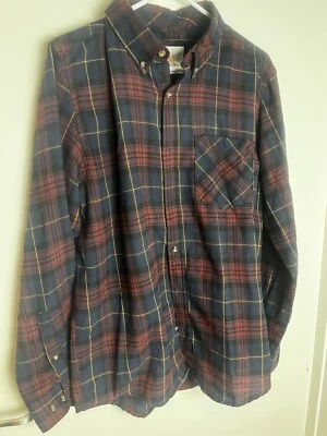 Camisa de franela clara a cuadros Cloudveil - para hombre talla L Foto 1 de 4