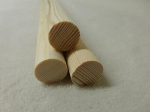 10Stk  100cm Rundleiste Kiefer 20mm Rundstab Holzleisten - Bild 1 von 1