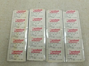 Fansteel/VR/Wesson CM582-A VR52 GP-22 50N648T15 Carbide Inserts 20pcs (locb2l1) - Picture 1 of 3