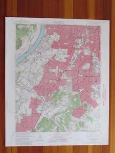 Louisville West Kentucky 1966 Original Vintage USGS Topo Map - Picture 1 of 1