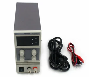 KPS605D Digital Adjustable Mini Switch DC Power Supply 0-60V 0-5A AC110V/220V - Picture 1 of 9