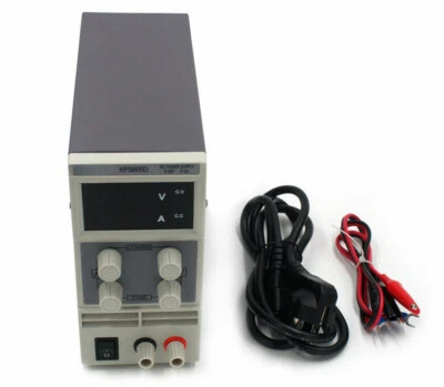 KPS605D Digital Adjustable Mini Switch DC Power Supply 0-60V 0-5A AC110V/220V - Image 1 of 4