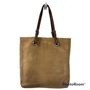 Bolso de Mano Michael Kors Beige Tostado Gamuza Cuero - Imagen 1 de 10