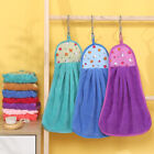 Coral Velvet Bathroom Supplies Soft Hand Towel Absorbent Cloth Dishcloth Hanging