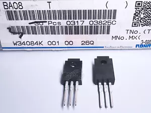 5PCS BA08T ROHM 8V 1A Positive Output Voltage Regulator TO-220FP - Picture 1 of 3