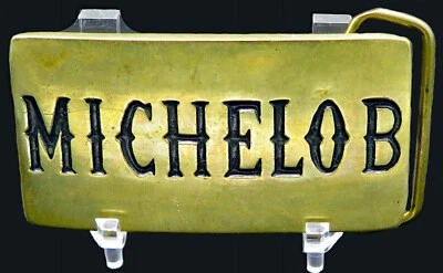 Michelob Beer Baron Buckles Brass Vintage Belt Buckle - Image 1 of 4