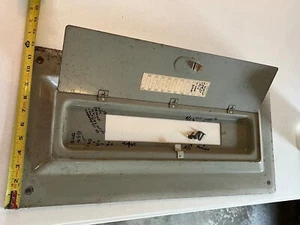 ITE Pushmatic ELECTRI-CENTER Circuit Breaker Panel Cover Dead Front Door 25.5x12 - Picture 1 of 4
