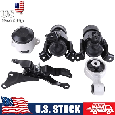 New Trans Mount & Engine Motor 5Pcs For Nissan Nissan Maxima 3.5L 2009 2010-2014 Foto 1 de 4