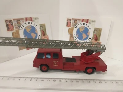 PMPB7-0344 Camion Sapeurs Pompieri Solido Berliet Camiva Scala Città Parigi - Immagine 1 di 2