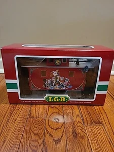 Vintage LGB 44656 "Looney Tunes Navidad Caboose - Escala G *LEER* - Imagen 1 de 12