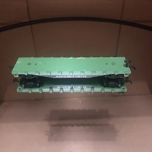 HO Scale Flat Car North Pole Limited - Picture 1 of 7