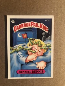 1986 Menaced Dennis Topps Garbage Pail Kids #173a - Picture 1 of 2
