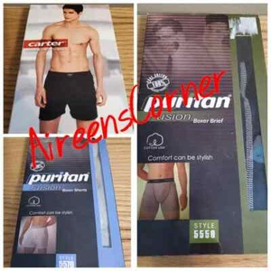 NUEVO EN CAJA Carter & Puritan Fusion InteriorWear Calce Confort Boxer Calce XL & L ""Elige"" - Imagen 1 de 6