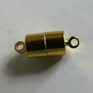 5 Pairs x Gold-Plated Magnetic Clasp. 16mm 09263 Jewellery Making Uk Seller - Picture 1 of 1