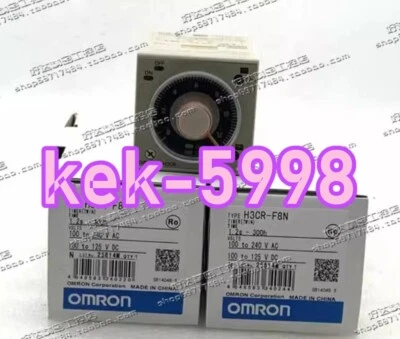 1PC NEU Omron time relay H3CR-F8N 220VAC #LL - Bild 1 von 2