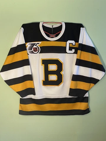 Ray Bourque 1991-92 Boston Bruins TBTC Jersey CCM Large Cover