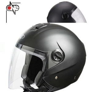 Casco Moto Scooter Gamma One Camamoto Nero Opaco Tg. M 57 58 - Imagen 1 de 6