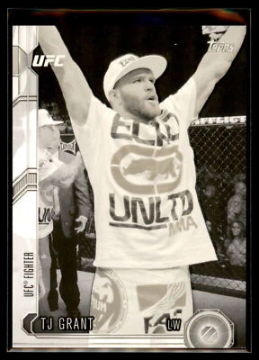 2015 Topps UFC MMA Chronicles BLACK and WHITE #82 TJ Grant #170/188 - Image 1 of 2