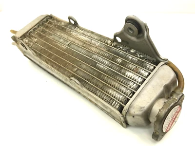 03 Honda CR85 CR 80 85 OEM Radiator Engine Cooling Rad Fill 5-H - Image 1 of 4