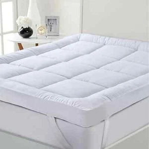 Hotel Quality Mattress Topper 10cm/4Inch Thick Deep Toppers Single Double King - Picture 1 of 18