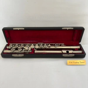 PEARL flute NC-96 Silver Woodwind Musical instrument w/ Hard Case - Picture 1 of 15