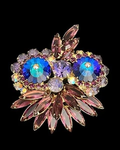 Juliana Vintage Original Owl Brooch - Picture 1 of 7