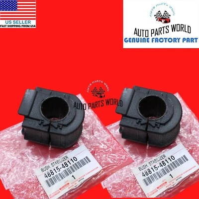 BUJE BARRA ESTABILIZADORA DELANTERA ORIGINAL OEM LEXUS 16-22 RX350 RX450h 2X 48815-48110 Foto 1 de 4