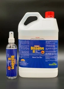 Dissolve it, NOT De-Solv-it, 5L + FREE 250ml, Removes Crayon Lipstick, Blu-Tack - Picture 1 of 1